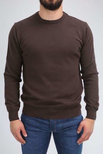 Slika Pamucni dzemper - ESPRESSO BROWN