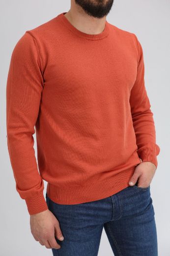 Slika Pamucni dzemper - TERRACOTTA