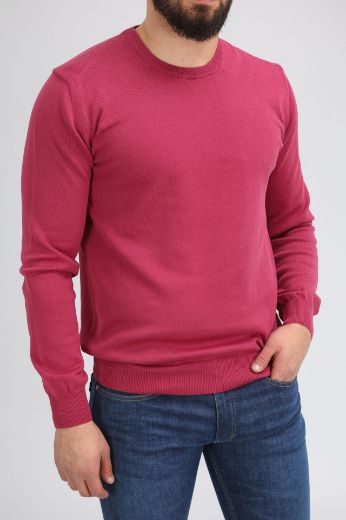 Slika Pamucni dzemper - MAGENTA ROSE