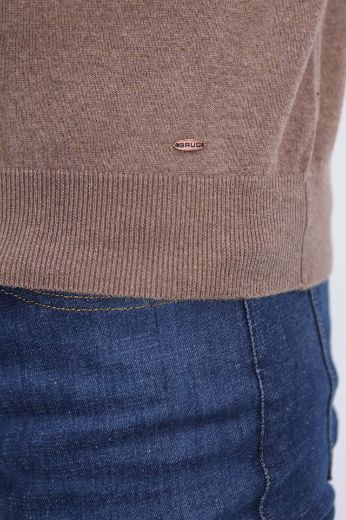 Slika Pamucni dzemper - NAVY TAUPE