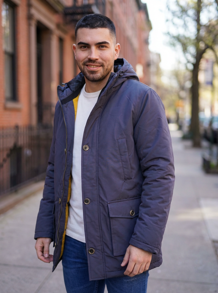 Slika Muska zimska jakna - 1904102 - SIVA