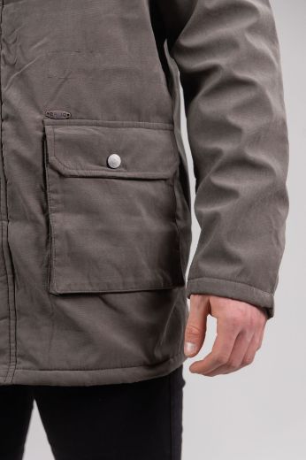 Slika Muska zimska jakna - 1904104 - MASLINASTO ZELENA