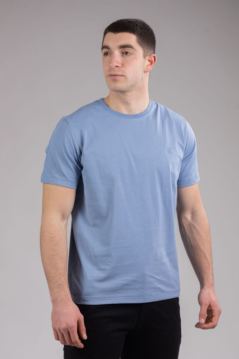 Slika Majica pamucna - SVETLO PLAVA