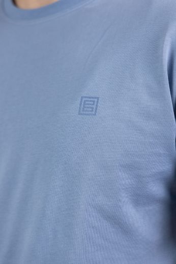Slika Majica pamucna - SVETLO PLAVA