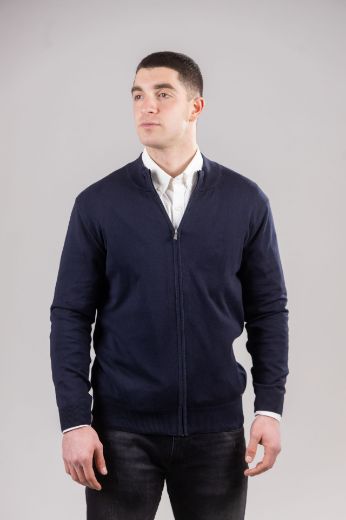 Slika Pamucni dzemper - ZIP - TEGET