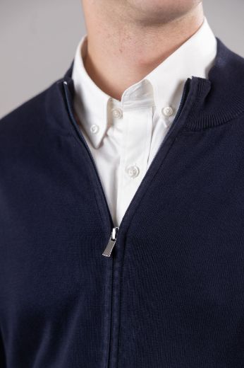 Slika Pamucni dzemper - ZIP - TEGET