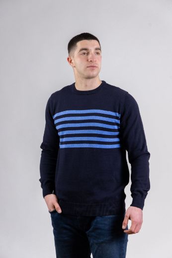 Slika Pamucni dzemper - Sky Stripe