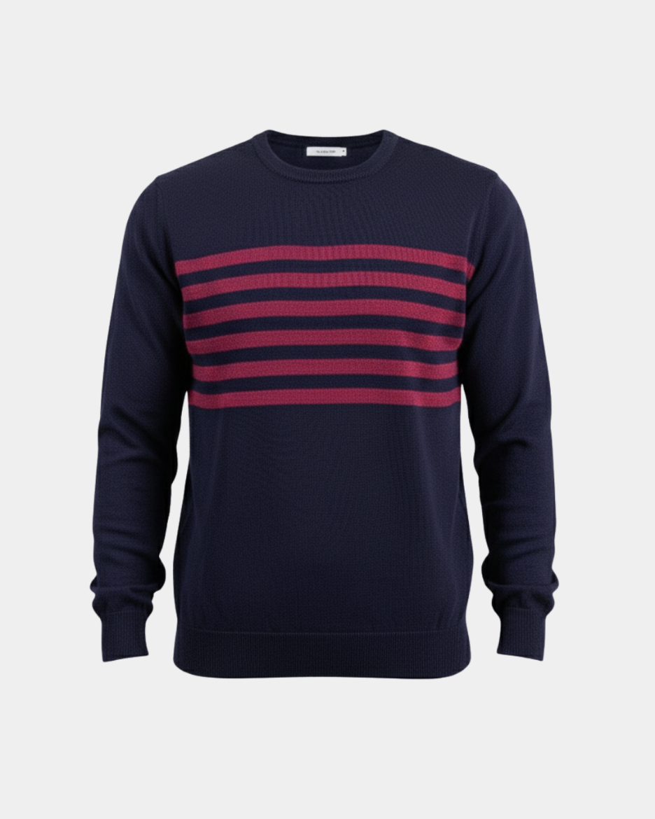 Slika Pamucni dzemper - Bordeaux Classic