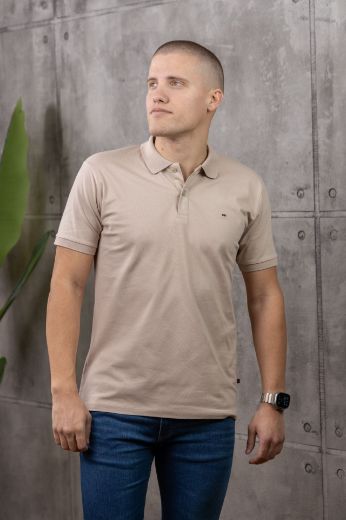 Slika Majica sa kragnom - DESERT SAND