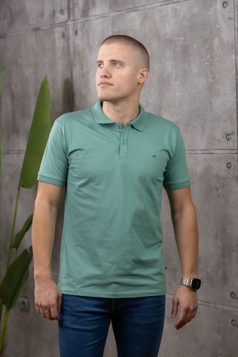 Slika Majica sa kragnom - FRESH MINT