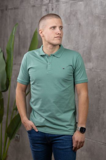 Slika Majica sa kragnom - FRESH MINT