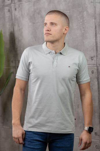 Slika Majica sa kragnom - SOFT ASH