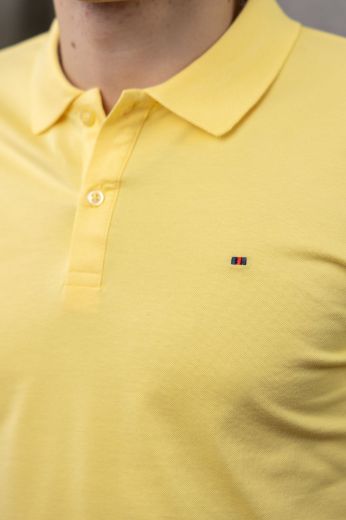 Slika Majica sa kragnom - SUNLIGHT YELLOW