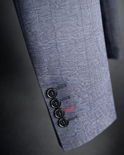 Slika Muski sako - BLUE GRID